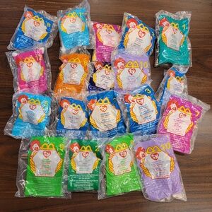 McDonalds Ty Beanie Babies 1999 Set of 19 New in Package, Not complete set
